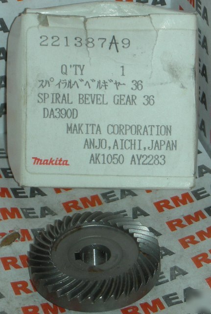 New DA390D makita (spiral bevel gear 36) 