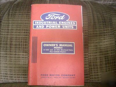 Ford industrial engines & power units manual