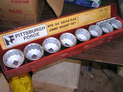 Pittsburgh forge 9PC 3/4