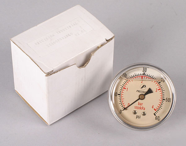 Precision industrial 25400FG02B60 liquid filled gauge