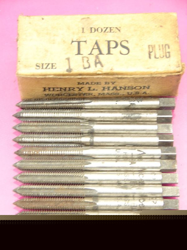 New 24 ace hanson # 1 -- ba plug hand tap (RWB69-11)