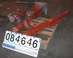 Used: thern stationary davit crane, model 4771, 1000 po