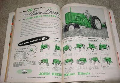 1955 implement & tractor i&t product guide john deere