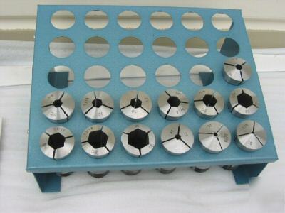 5C collet stand holds 30 pcs 
