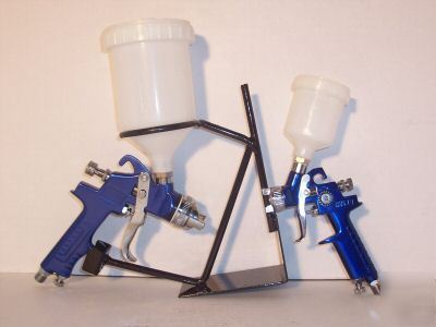 2 spray gun hvlp 1-1.4 spray gun &touch up and holder