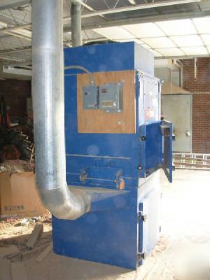 Dust collection system arrestall mfg by aaf (baghouse)