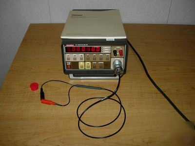 Keithley model 181 digital nanovoltmeter w/ 1506 cable