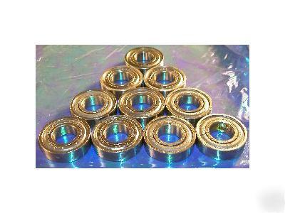 10 ball bearings 6000-zz electric motor bearing 10X26