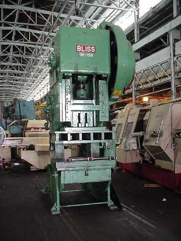 150TN obi press, bliss 1-150, 150 ton air clu