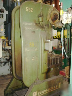 Rousselle 4E stamping press, punch press