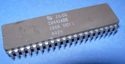 Cpu Z8441ADS zilog Z80A sio/1 ceramic vintage 1980