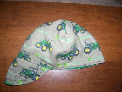 John deere welders hat hats cap caps welding biker