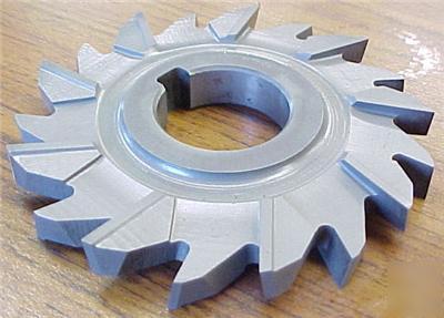 Staggered tooth side milling cutter 4