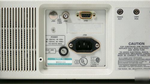 Tektronix 2710, 10 khz - 1.8 ghz spectrum analyzer 