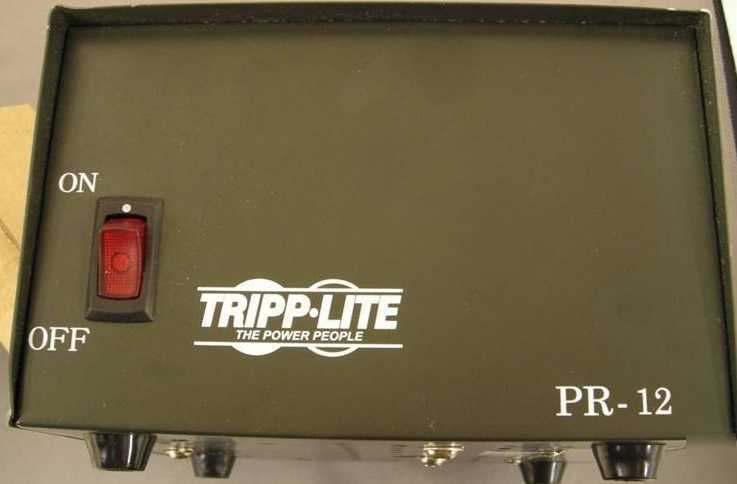 Tripp-lite dc power supply model pr-12