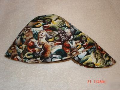 Welding cap hat beanie style reversible - ducks