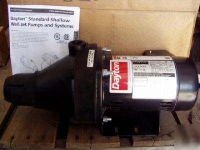 Dayton jet pump model no. 4TA96