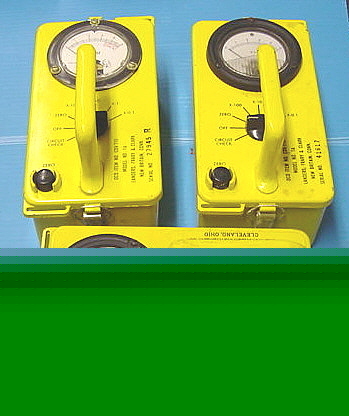 Lot of (3) cdv-715 radiation geiger counter 
