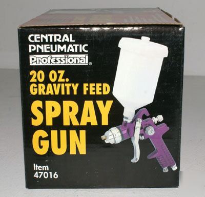 New gravity feed professional paint spray gun central