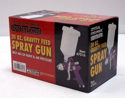 New gravity feed professional paint spray gun central