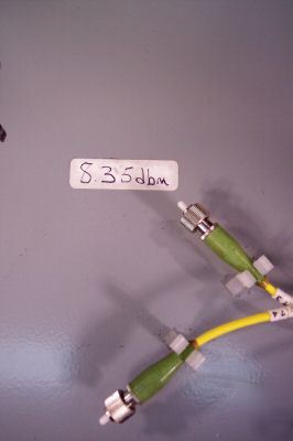 Siecor test fiber box jd-10B fiber optics tester 21812