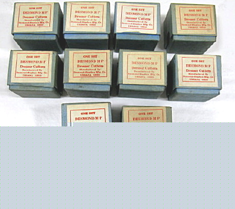 New desmond m p dresser cutters 10 replacement sets