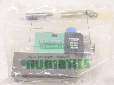 New numatics 11SAD411C valve 237-214B 