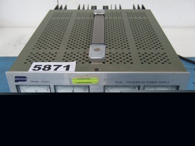 Parameters model P4303 dual - tracking dc power supply