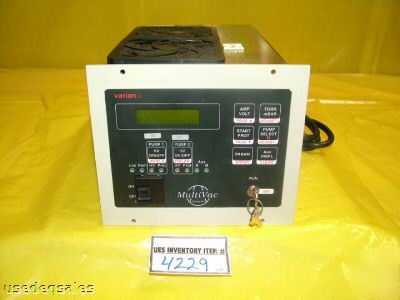 Varian multivac ion pump controller 929-6004S001