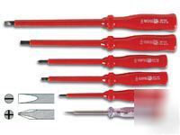 Velleman VTSCRSET7 5+1 pc screwdriver set with neon lig