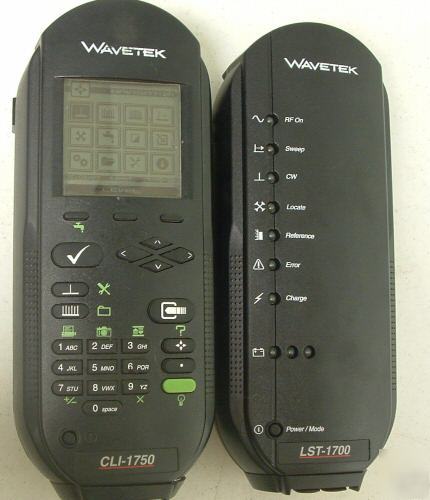Wavetek cli-1750 catv signal leakage meter kit lst-1700