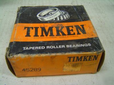 1 timken cone bearing p/n 45289 free shipping