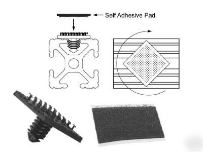 8020 t slot velcro fastener 15 s 3273 n