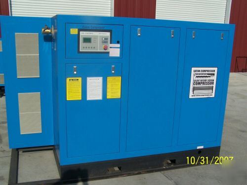 50 hp variable speed drive rotary screw air compressor