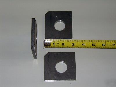 Pad eye X2, for welding, lifting, construction, etc. 