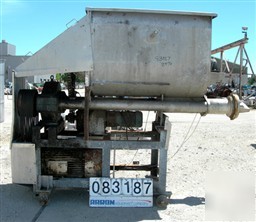 Used: weiler agitated self-feeding grinder, model A1167