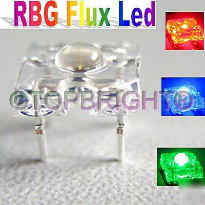 50 pcÂ Â 5MM 8KMCDÂ manual control super flux rgb led f/r