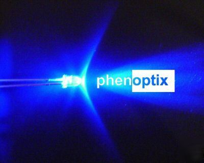 50 ultra bright blue 3MM leds 7000MCD neon led