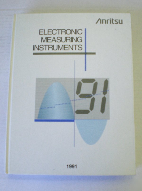 Anritsu electronic measuring instruments catalog 1991