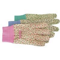 Boss mfg co glove ladies floral knit wrist 626