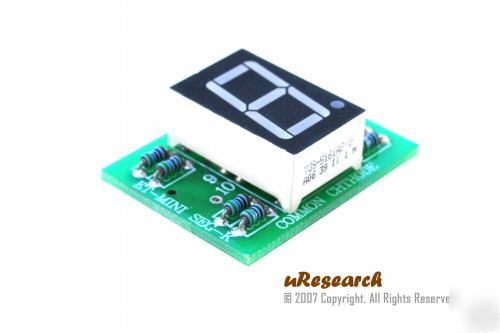 Mini-7SEG-cc 7-segment common cathode basic stamp, pic