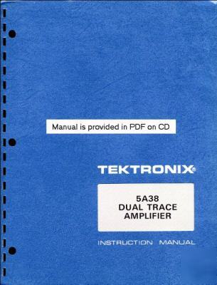 Tek 5A38 svc/ops manual in two resolutions and A3 + A4