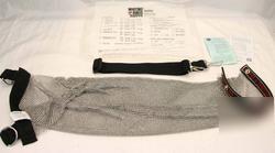 Whiting & davis stainless steel mesh arm sleeve sz m