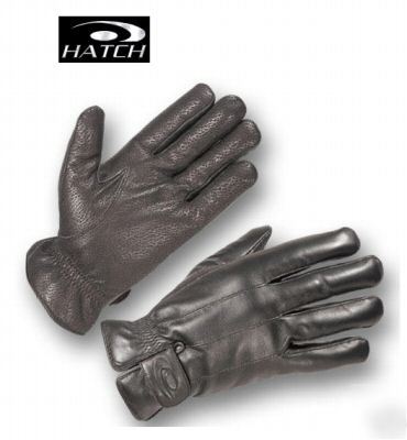 Hatch WPG100 winter patrol leather police gloves large