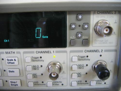 Hp agilent 53132A universal counter options 010/030