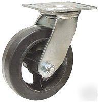 Mhs 6 x 2 swivel plate caster