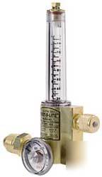 New esab prest-o-lite flowmeter CGA580-argon/CO2 - 