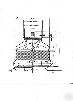 New t-2150 cooling tower, 112.5 cti/t, w/warrany