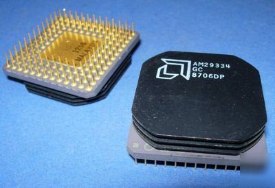 AM29334GC amd processor black vintage pga chip rare