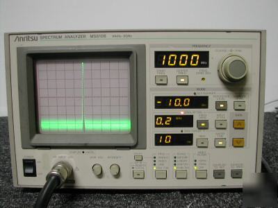 Anritsu spectrum analyzer ms-610B 10KHZ â€“ 2GHZ